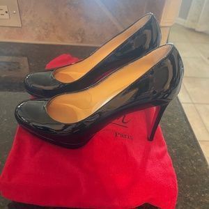 AUTHENTIC Christian Louboutin Black Heels
